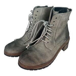 Marsell Suede Back Zip Hiking Boots